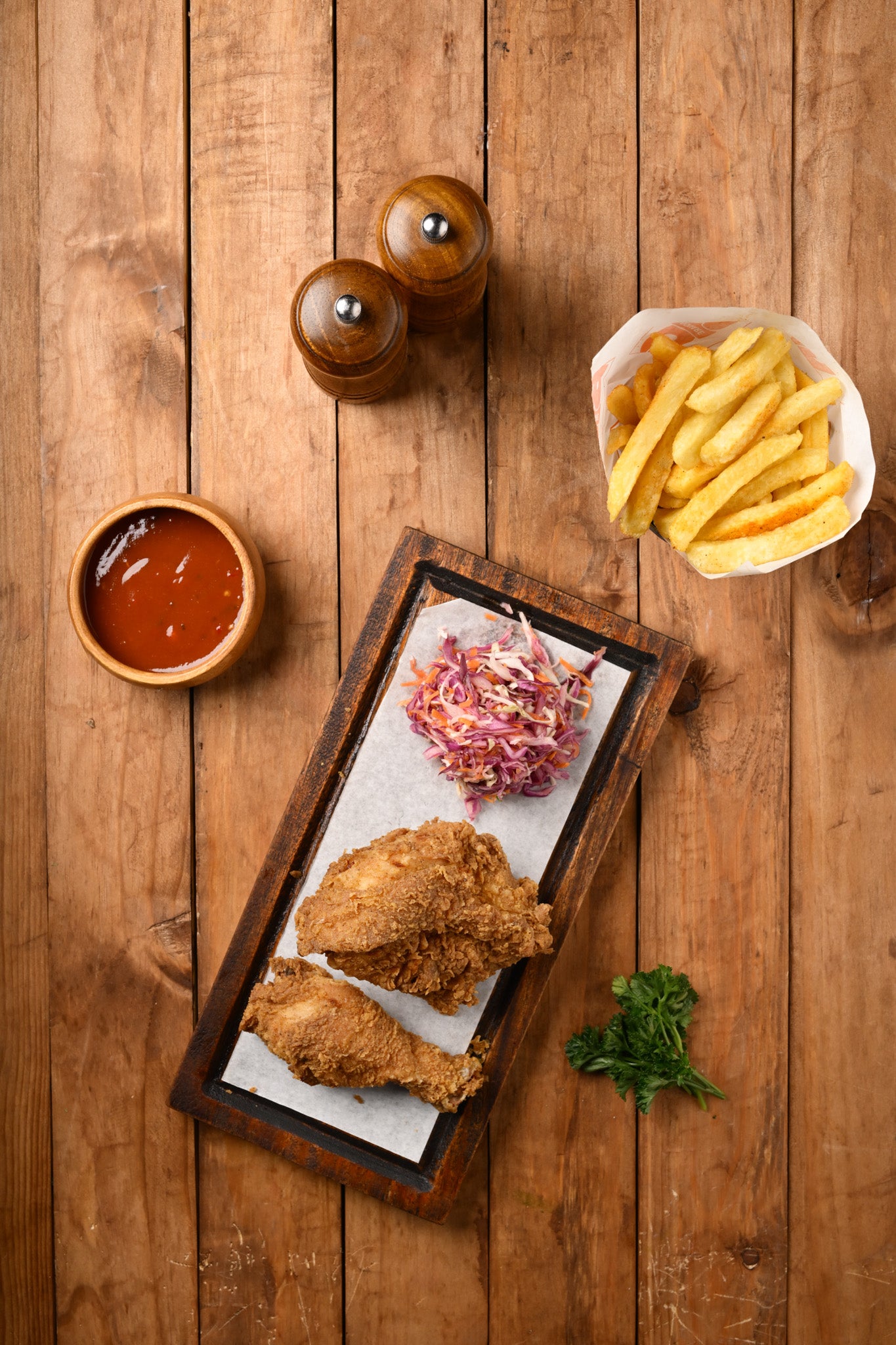 2 Piecer Crispy Fried Chicken