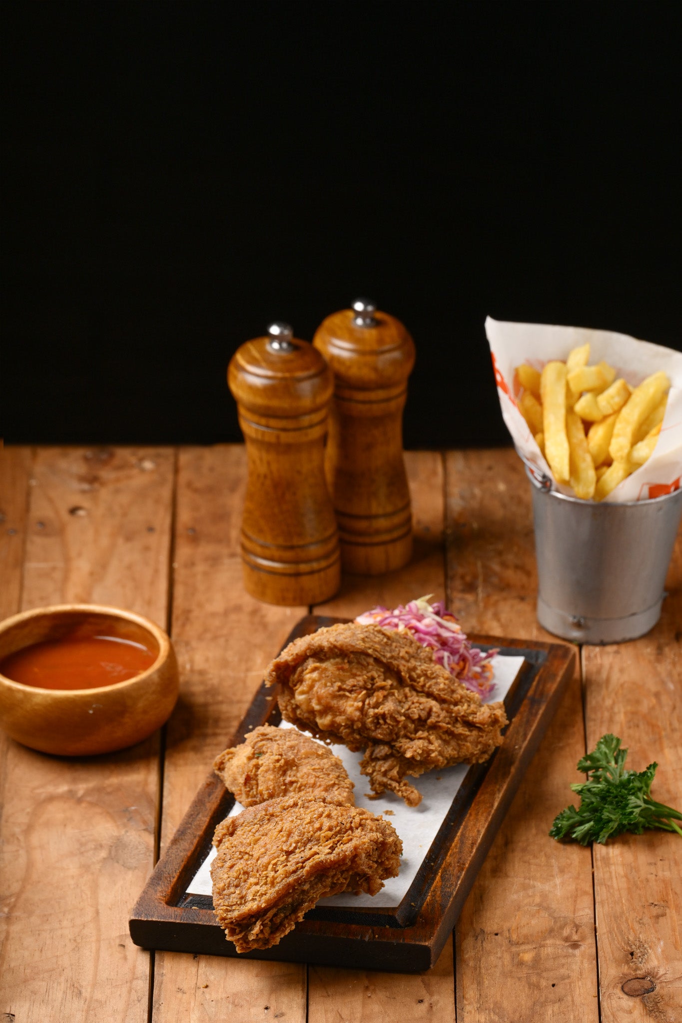 2 Piecer Crispy Fried Chicken
