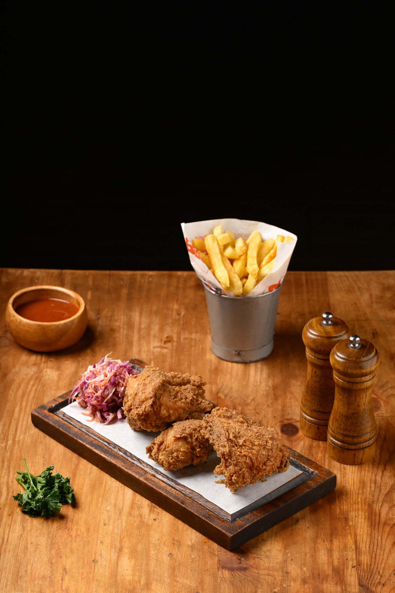 3 Piecer Crispy Fried Chicken