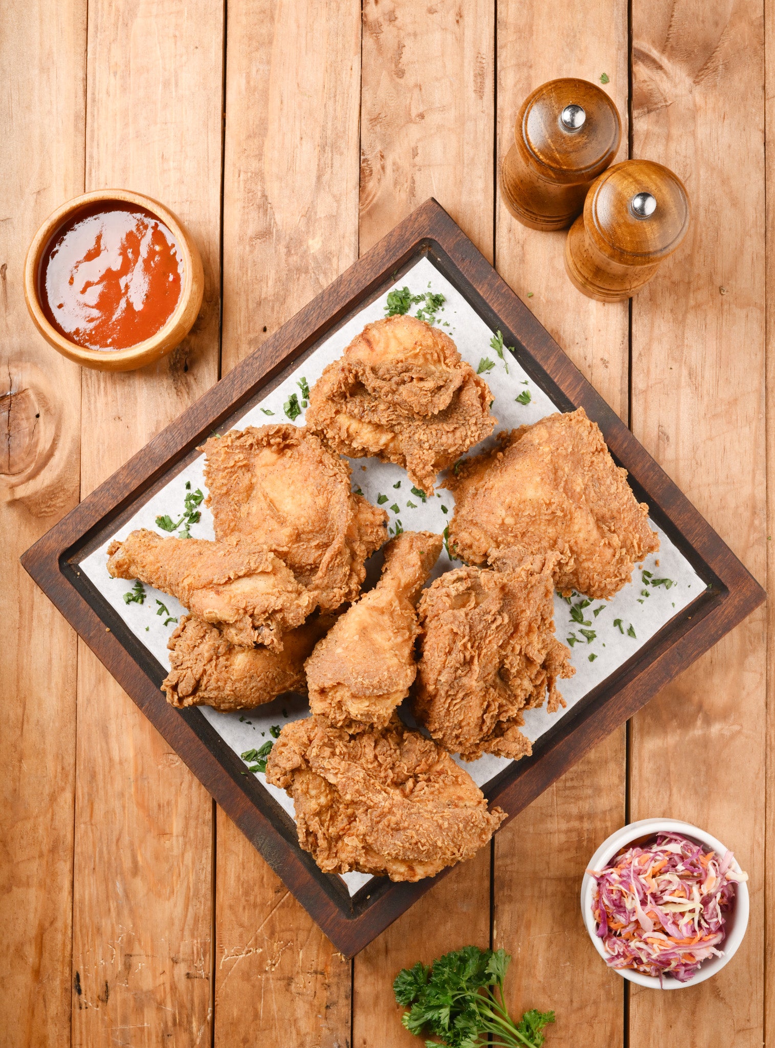 8 PIECER CRISPY FRIED CHICKEN