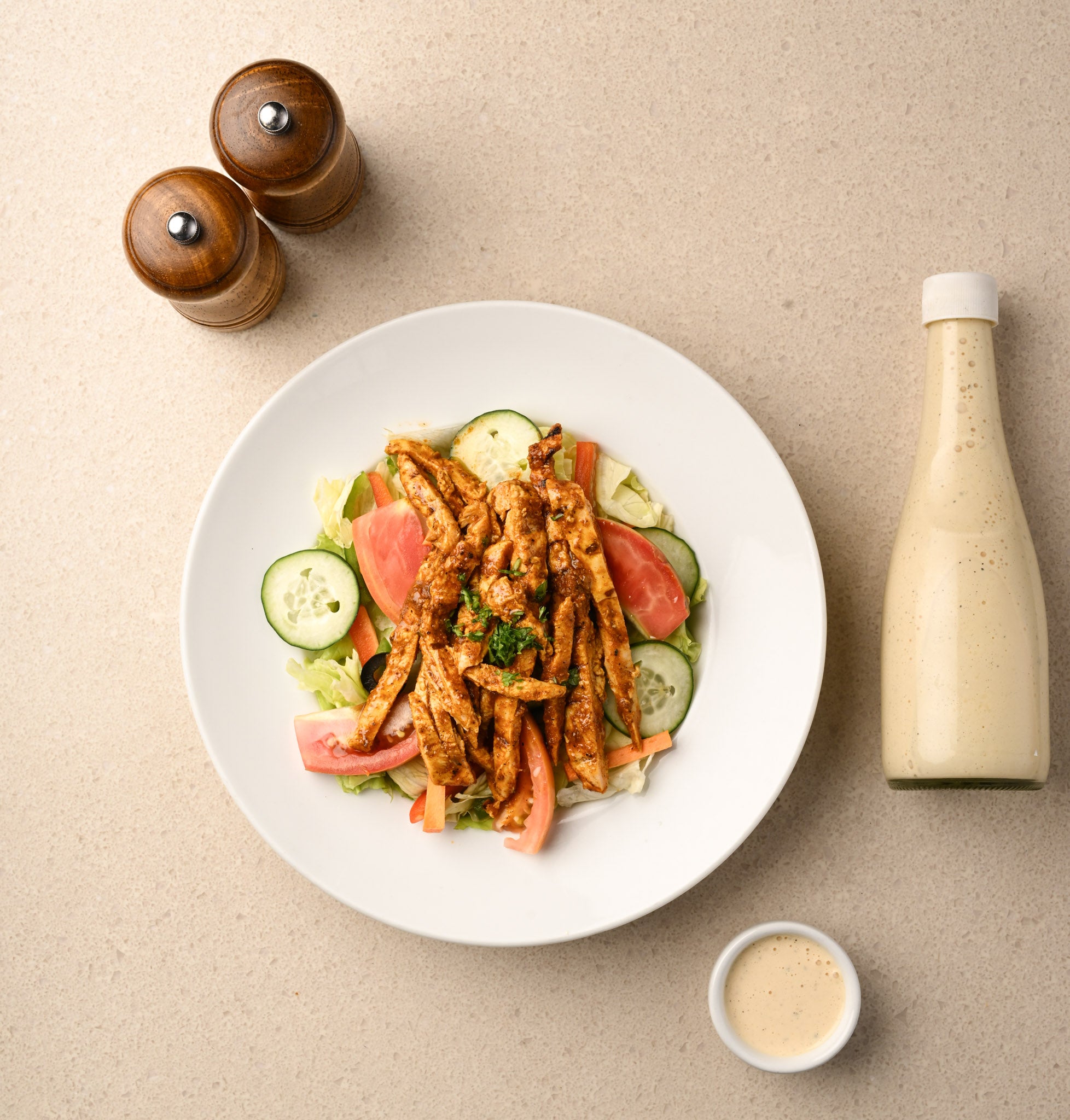 CHICKEN TIKKA SALAD