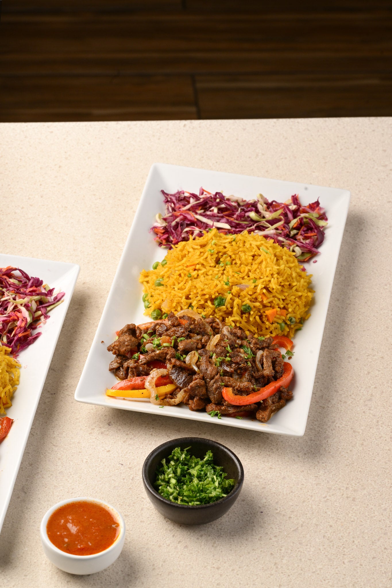 RICE & BEEF STIR-FRY