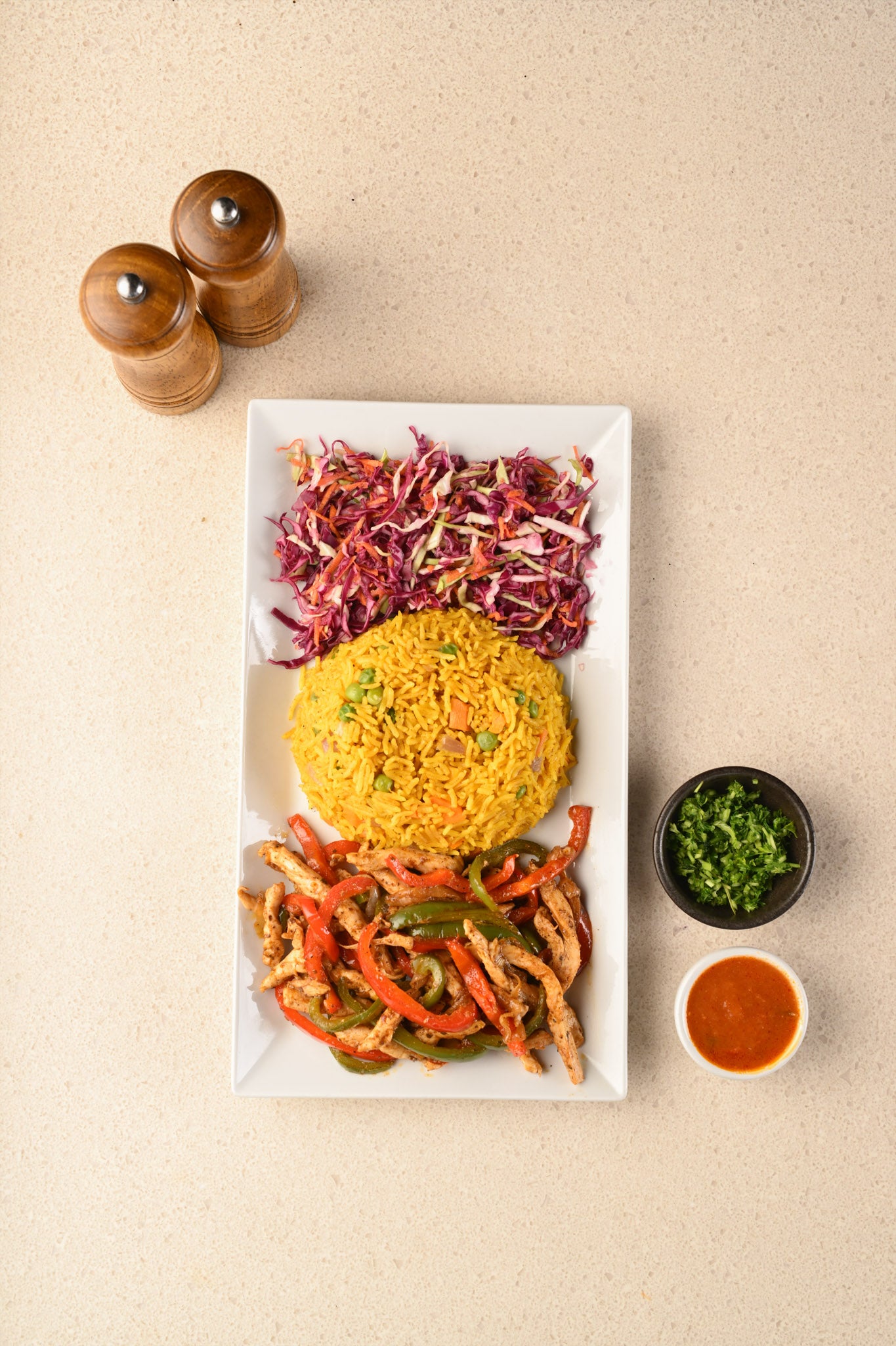 RICE & CHICKEN STIR-FRY