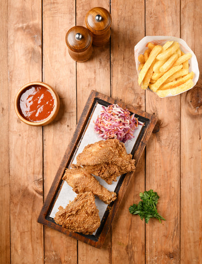 3 Piecer Crispy Fried Chicken
