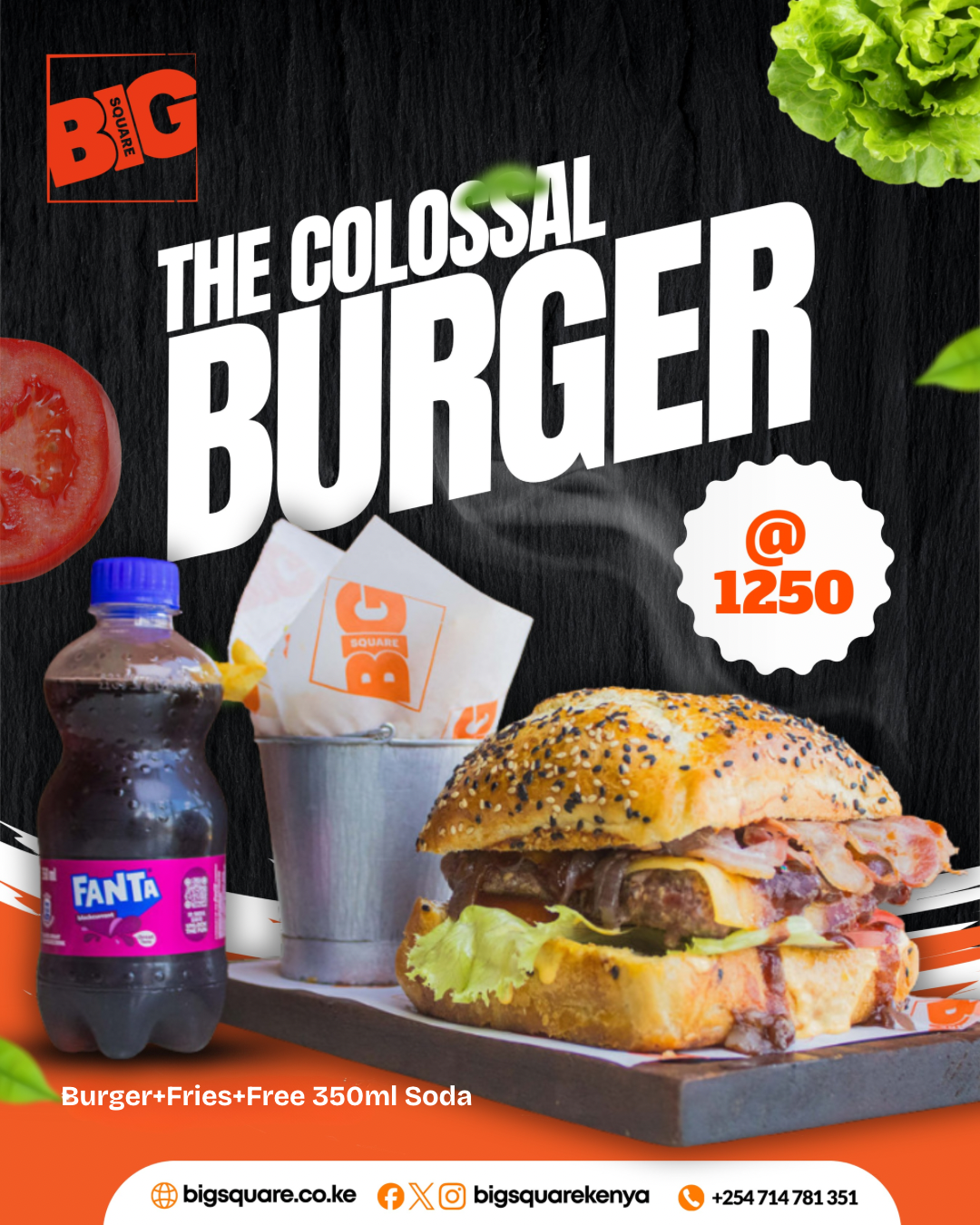 THE COLOSSAL BURGER