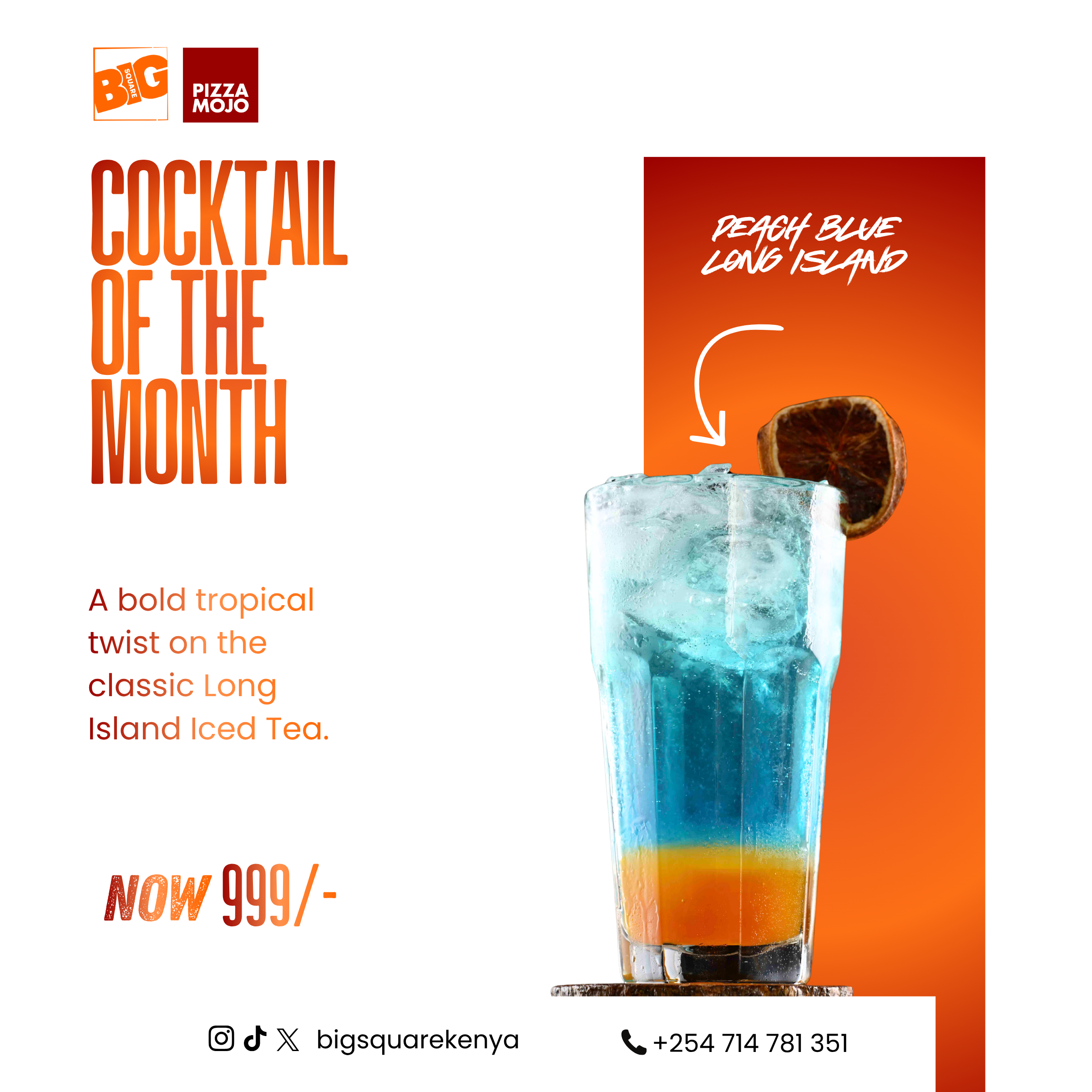 PEACH BLUE LONG ISLAND