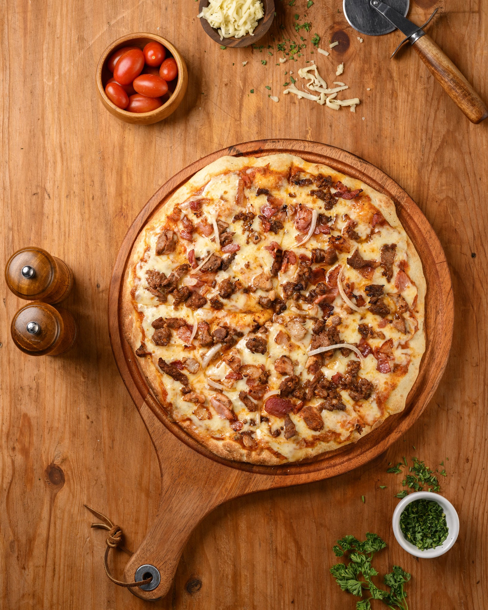 MEAT LOVERS- SINGLE PREMIUM PIZZA