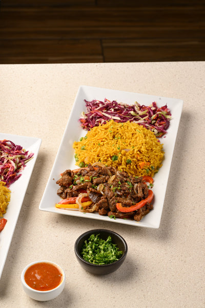 Rice & Beef Stir-Fry