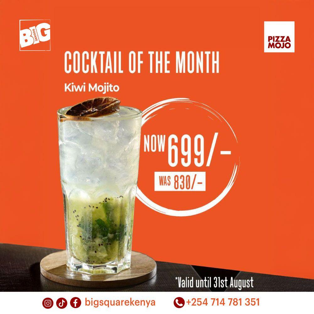 Kiwi Mojito - Cocktail of the Month