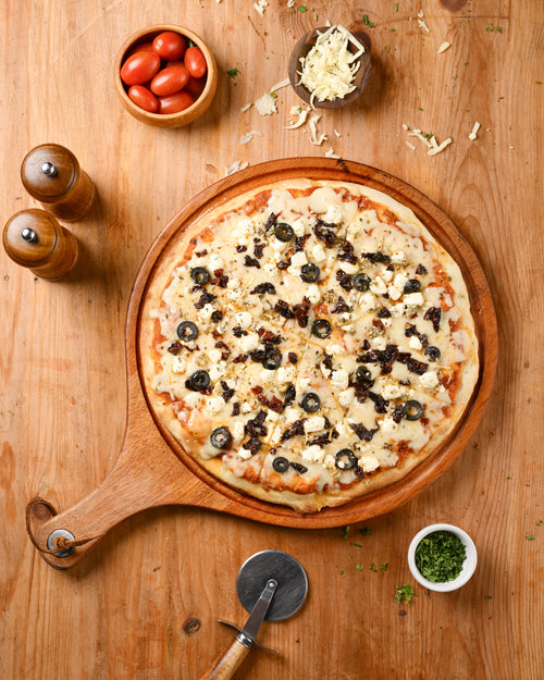 ZORBA THE GREEK - CHOOSE ANY 2 STANDARD PIZZAS